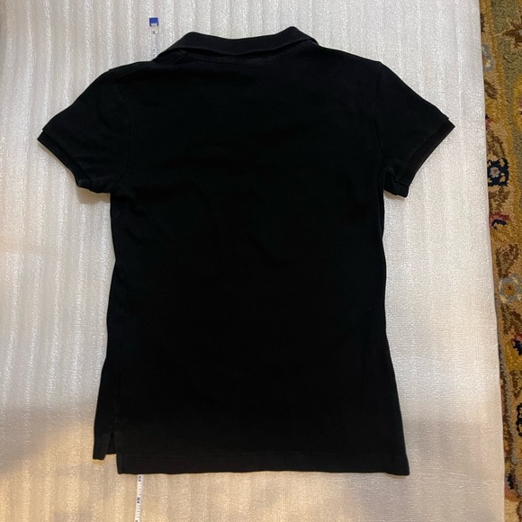 Ralph Lauren Sport Black Polo Shirt with Purple Accent Size Small - Picture 12 of 13